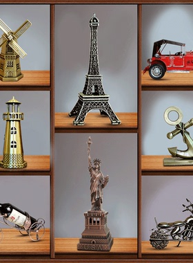 玄关小摆设酒柜装饰品