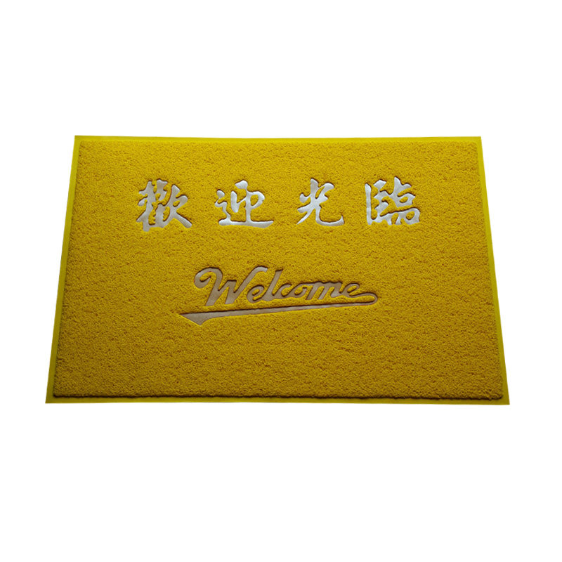 可订做3A迎宾地垫/酒店大门口欢迎光临地毯120X180/门垫/防尘防滑_虎窝淘