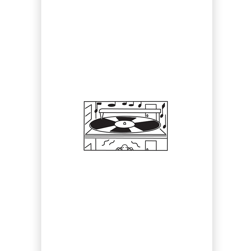 后浪正版 理查德麦奎尔漫画套装2册：物品间的闲聊+这里 极简主义设计 《纽约客》小插图选 口袋小开本 漫画图像小说