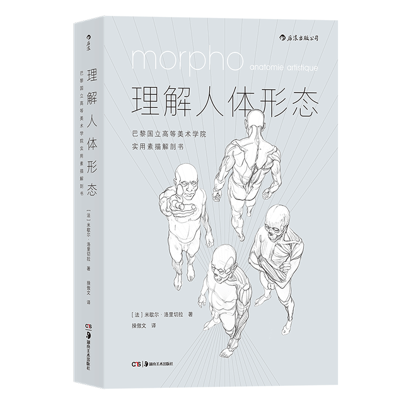 后浪正版 理解人体形态 米歇尔洛里切拉 美术学院实用素描解剖书 速写人体结构素描 零基础入门书 艺考绘画人像画集素描速写教程 - 图3