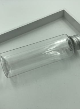 皂医生 化妆品分装瓶100ML PET材质 配拉丝铝盖 含内塞
