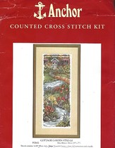 Cross embroidered source file Garden streams ANC