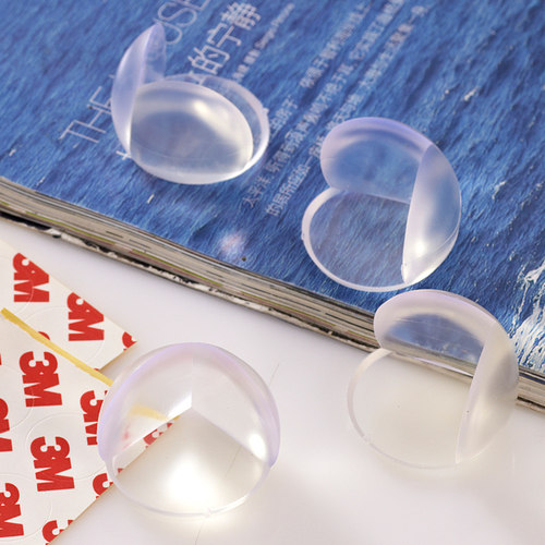 儿童防碰撞防撞角透明防护角柜子餐桌角球形宝宝茶几保护套软免贴-图2