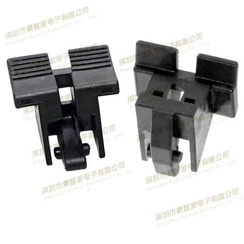 包邮台式主板PCI-E插槽座164Pin鱼尾型16X显卡插槽鱼尾固定卡扣 - 图0