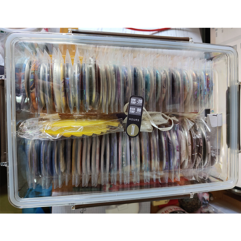 易臣精品吧唧收纳盒75mm二次元徽章密封盒动漫挂件周边存放盒,淘宝优惠券,粉丝福利购,淘宝优惠卷