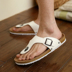 Mùa hè giản dị giày đi biển nam dép da nam dép nam - Sandal shop giày nam Sandal