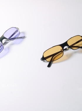 朋克机能UV400防晒小众太阳眼镜