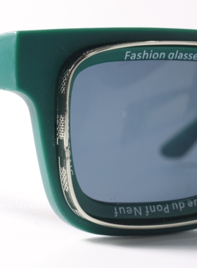 迷彩小众设计层次感近视太阳眼镜