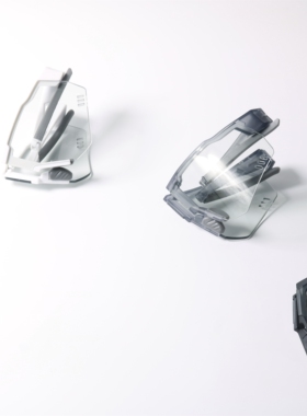 机甲风变色防蓝光折叠骑行眼镜