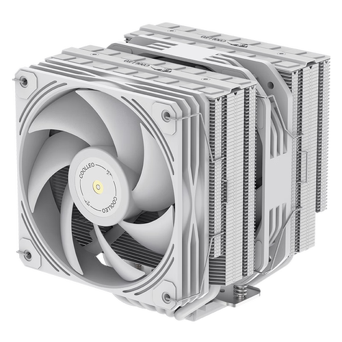 酷里奥P60T白色V2性能版CPU散热器风扇回流焊V3厚风压1700静音AM5 - 图0