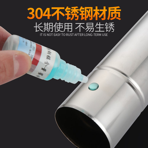 60mm加厚304不锈钢排烟管装饰盖波纹管排气管燃气热水器安装配件 - 图1