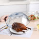 Microwave heating cover container with high temperature resistant oil-proof splash protection tray fresh-keeping cover for hot rice and hot dishes special container lid