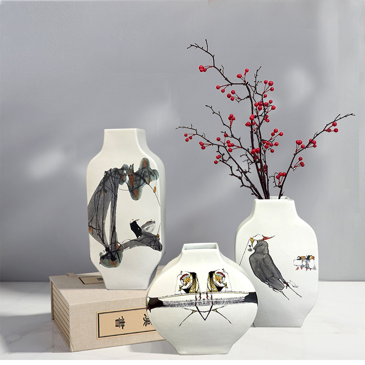 水墨画花瓶 新人首单立减十元 21年7月 淘宝海外