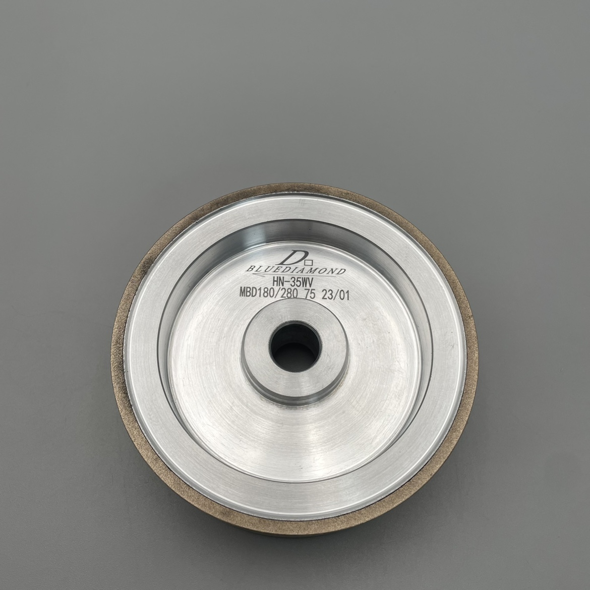 良友手磨机原装砂轮 好帮手手磨机砂轮 带V槽手磨机金刚石砂轮 - 图1