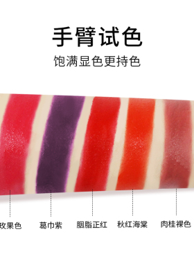 艺彩文墨新款小金盾五色口红盘舞台高饱和显色提亮化妆师推荐