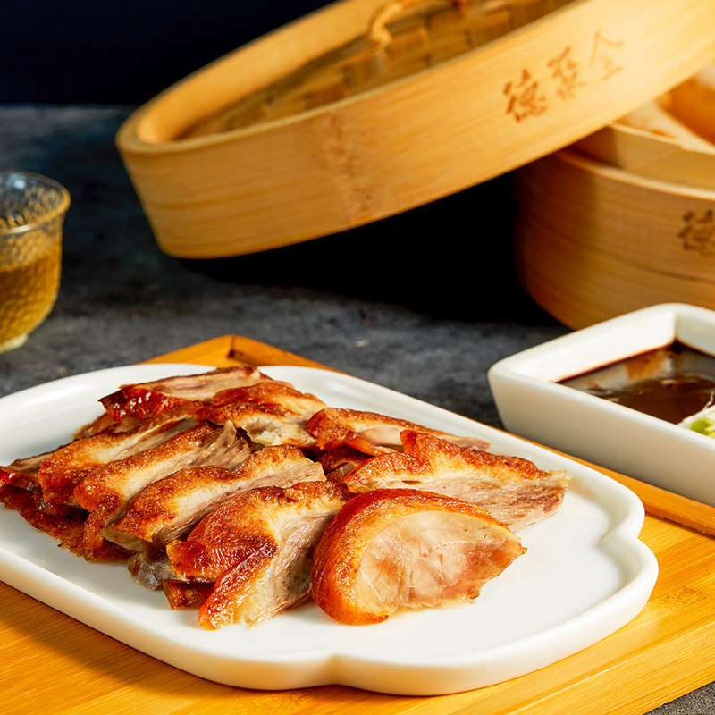 全聚德烤鸭团购烤鸭套装含饼酱1.18kg老字号北京特产过节礼品