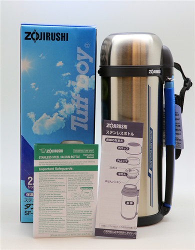 日本象印保温壶1.5L/2.0L不锈钢真空SF-CC15/20X家用旅行保温水壶 - 图0