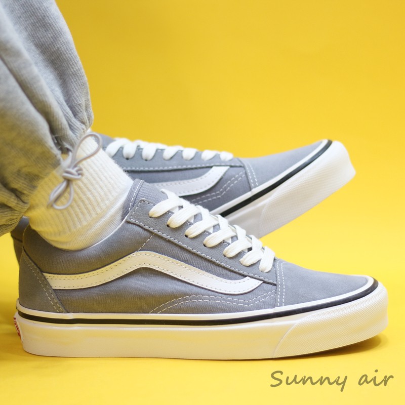 Sunny现货 VANS灰色OLD SKOOL DX安纳海姆低帮板鞋VN0A4BW3BM7 - 图0