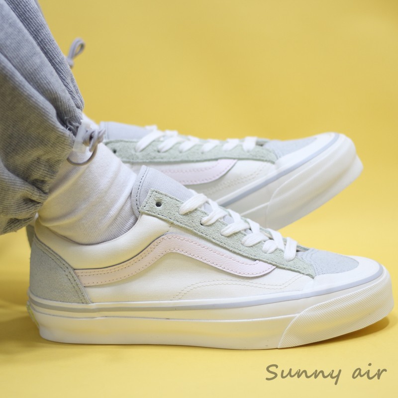 Sunny现货 VANS新款OLD SKOOL 136低帮帆布休闲板鞋VN000MT6BGK - 图2