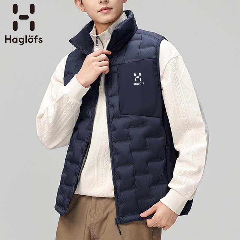 HAGLOFS火柴棍户外羽绒马甲男女秋冬款防风保暖坎肩背心时尚外套,淘宝优惠券,粉丝福利购,淘宝优惠卷