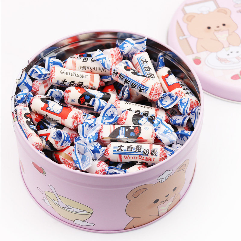 大白兔奶糖礼盒装铁盒糖果喜糖零食生日礼物大礼包小零食送女朋友,淘宝优惠券,粉丝福利购,淘宝优惠卷
