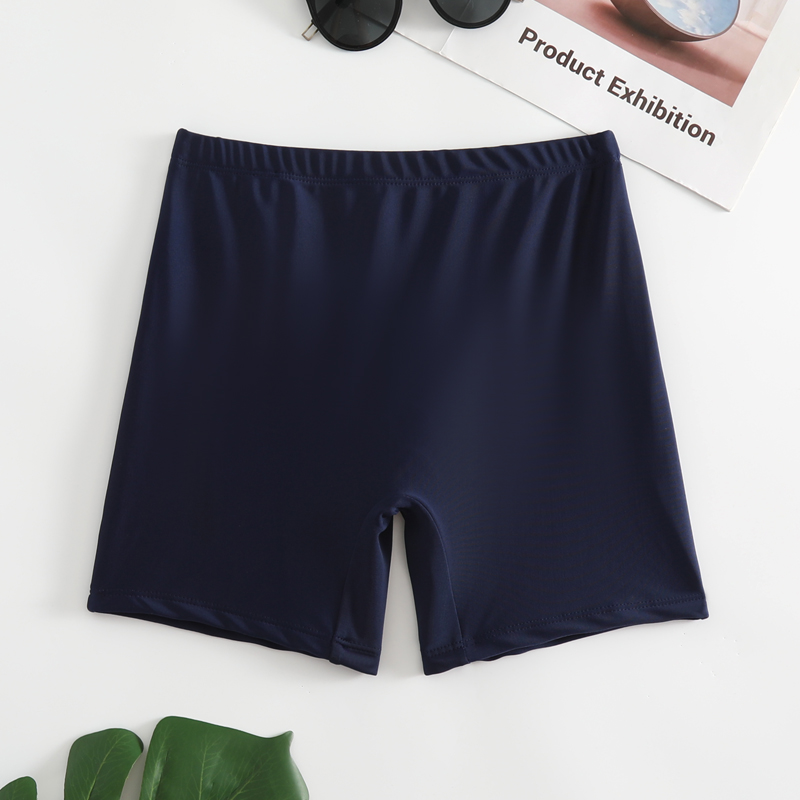 泳裤女保守高腰平角防走光长款五分裤女士单件打底大码游泳短裤新,淘宝优惠券,粉丝福利购,淘宝优惠卷