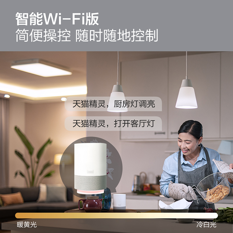 调控灯具套餐新 WiFi 客厅卧室灯智能 吸顶灯 LED 飞利浦悦泽北欧简约 调控灯具套餐新 WiFi 客厅卧室灯智能 吸顶灯 LED 飞利浦悦泽北欧简约