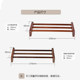 Golden stove chicken wenge wood tea cup holder Kung Fu tea set storage stand