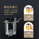 Golden stove heat-resistant glass flowing cup teapot