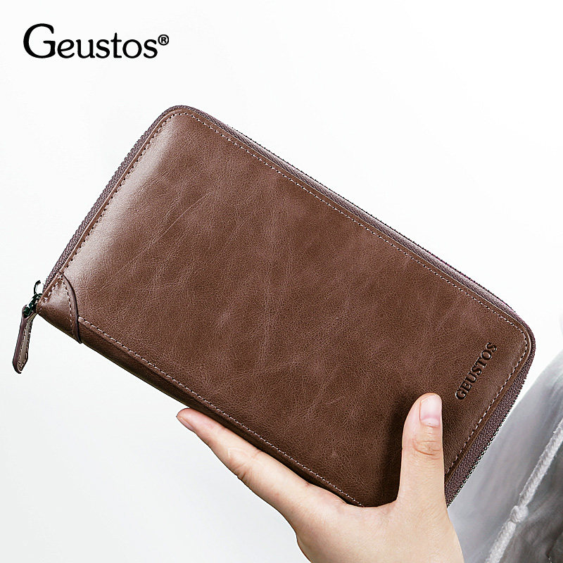 拉链卡包男士多卡位女式银行零钱包 geustos卡包