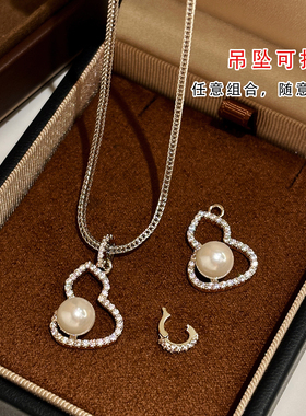 福禄葫芦长款珍珠项链女