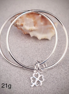 9999四叶草吊坠手环送恋人送闺蜜