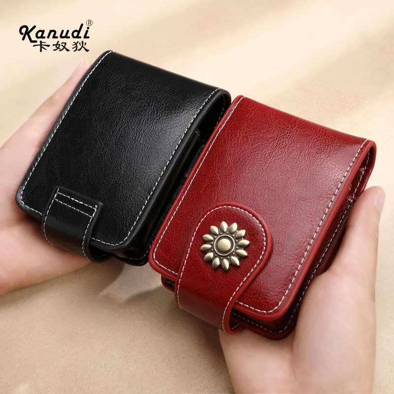 女小号便随身化妆盒带镜子收纳包 卡奴狄女士包袋