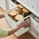 Kitchen Japanese kitchen utensil storage basket for household use