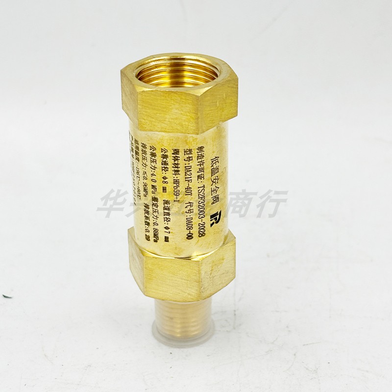 安全阀DA21F-40T扬州荣晟安阀门低温管道泄压阀泄放阀DA-08B - 图2