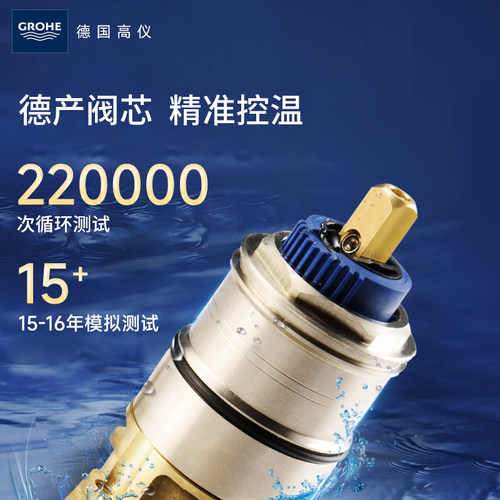 高仪欧洲进口菲乐黑天鹅可旋转厨房二式出水防溅冷热水龙头grohe - 图3