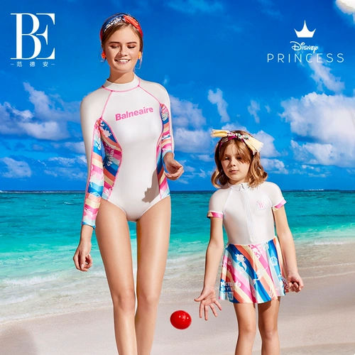 Дисней, детский модный милый купальник, защита от солнца, коллекция 2022