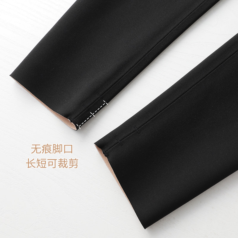 乳胶鲨鱼收腹外穿加绒芭比打底裤 豫熙恋打底裤