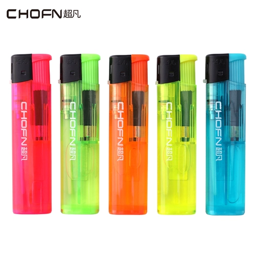 超凡 Прозрачная одноразовая зажигалка