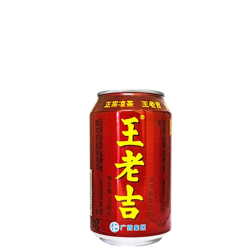 Wang Laoji травяной чайный завод напиток 310 мл*24 банки барбекю -барбекю для летнего освежающего и жира