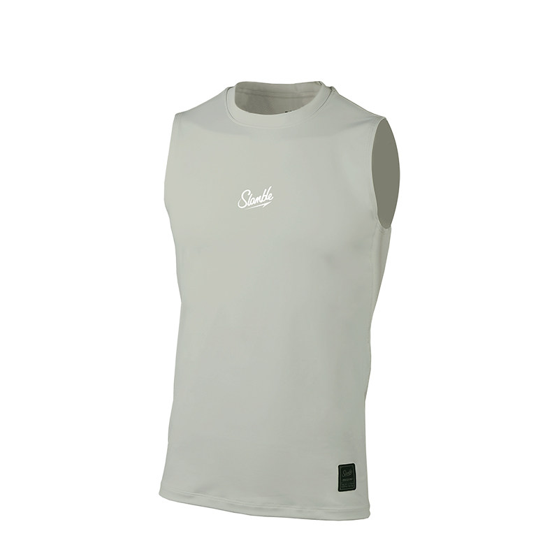 SLAMBLE男子篮球运动紧身背心训练服无袖健身衣速干透气夏季跑步 - 图3