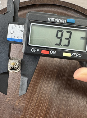 藏式白铜吞金兽上下孔隔珠手绳串珠项链桶珠红绳diy饰品配件
