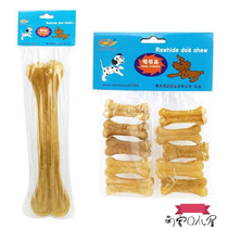 Maoyuan Teddy Gold Wool Dog Samo Yew Dog Snack Bone Cow Leather Press Bone Grindle With Large Canine Tooth Bite Glue