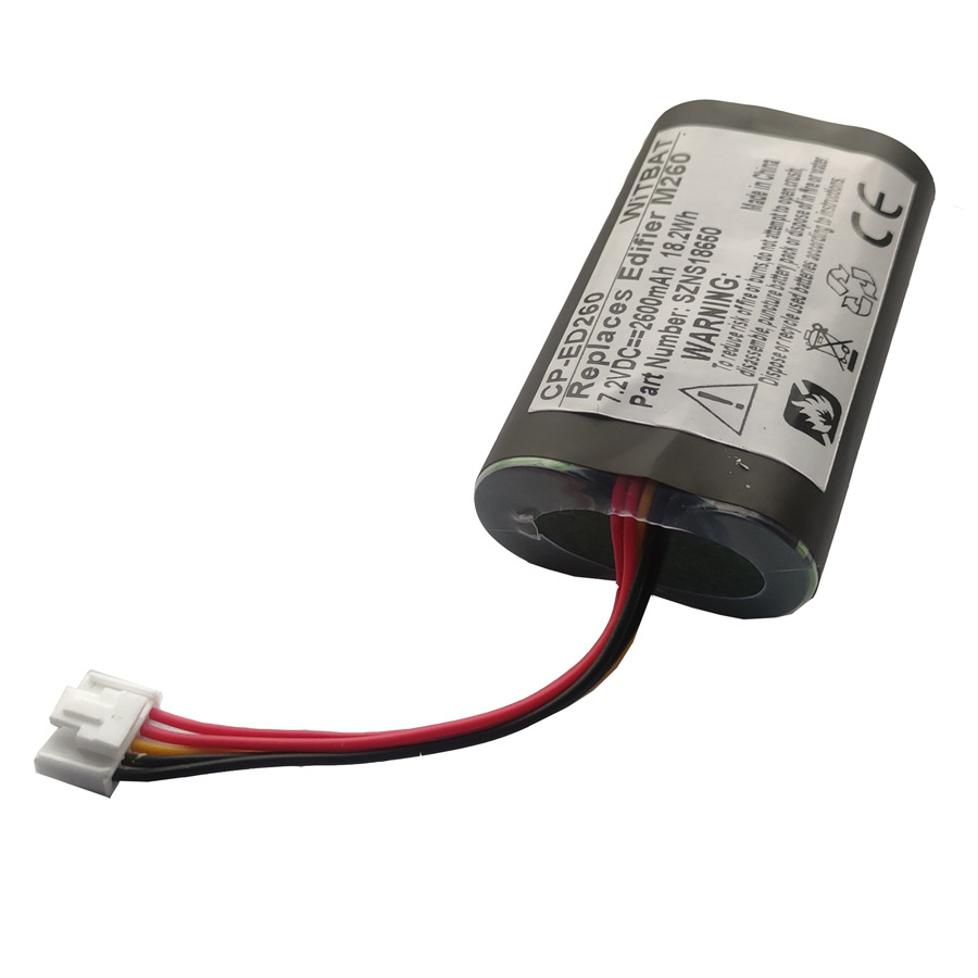 适用漫步者Edifier M230 M260 M380蓝牙音箱电池SZNS18650 - 图0