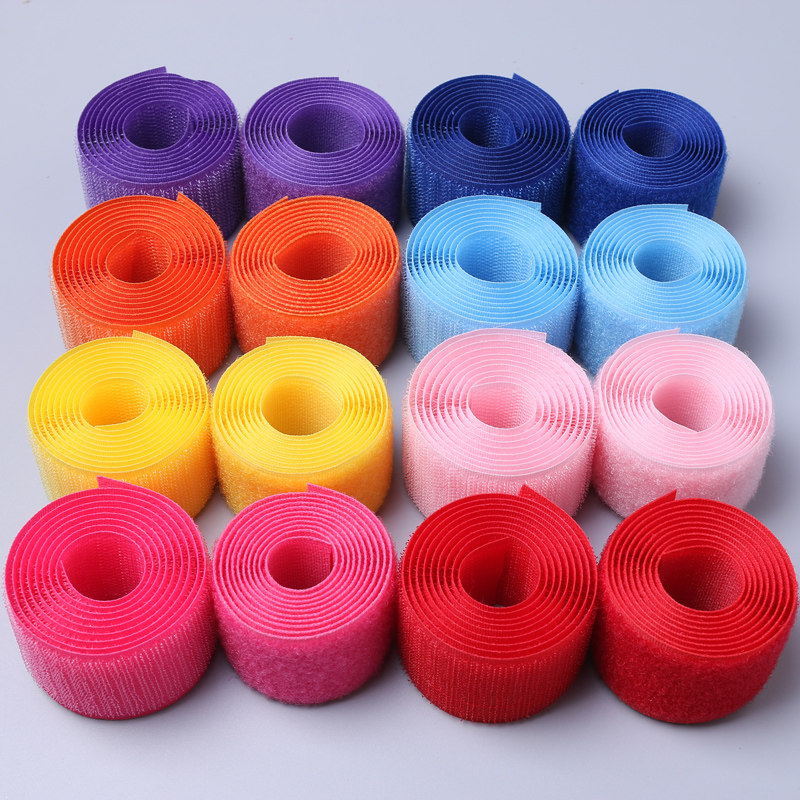 彩色魔术贴粘扣带童鞋子母贴尼龙搭扣多色缝纫型刺毛自粘雌雄贴扣,淘宝优惠券,粉丝福利购,淘宝优惠卷