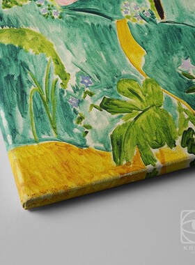 马蒂斯摩洛哥棕榈树野兽派装饰画