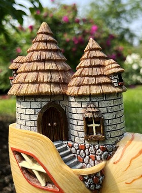 小房子氛围灯家居装饰摆件