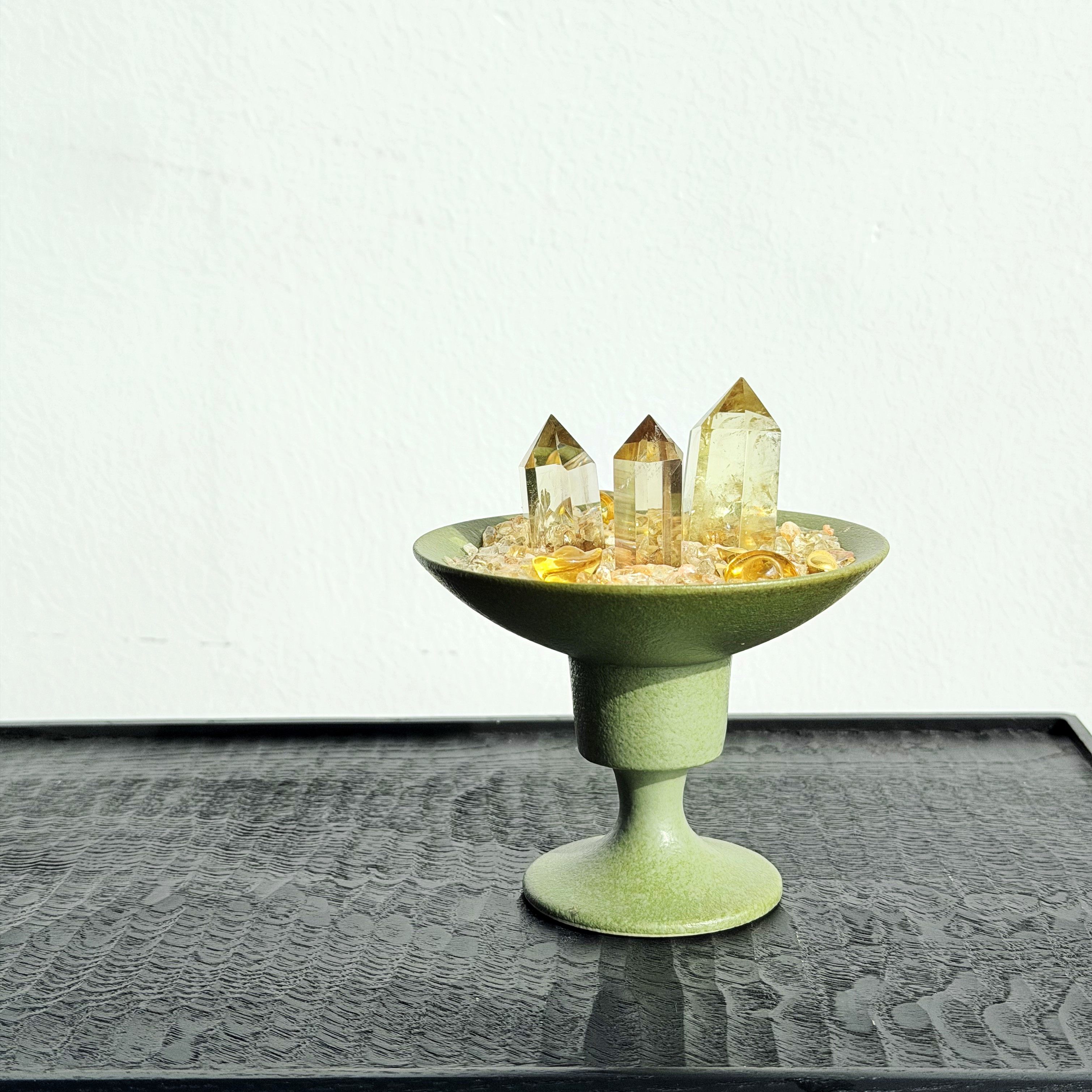 天然黄水晶桌面摆件高档礼物轻奢家居装饰能量盏招财自愈系盆栽,淘宝优惠券,粉丝福利购,淘宝优惠卷