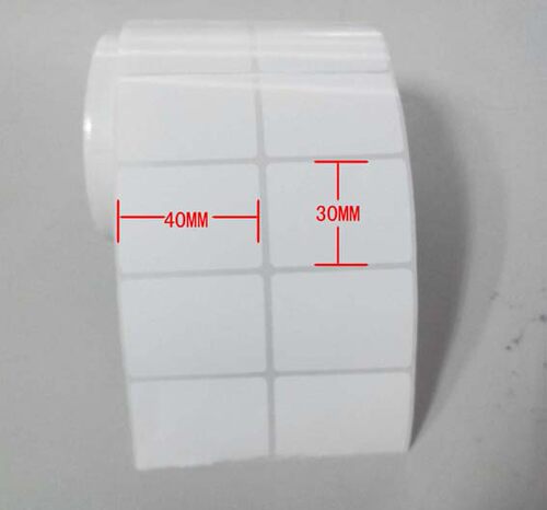 特惠标签贴纸40X30铜版不干胶纸TSC244 4503E OS214 314TT打印纸 - 图2