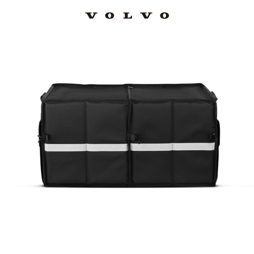 适配沃尔沃汽车VOLVO原装精品车载折叠牛津布后备箱收纳箱置物箱 - 图1